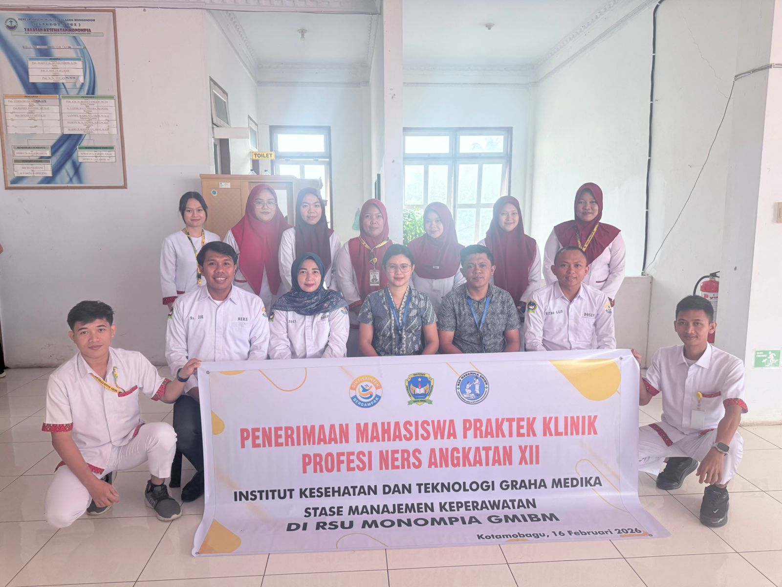 Penerimaan Mahasiswa Praktek Klinik Profesi Ners